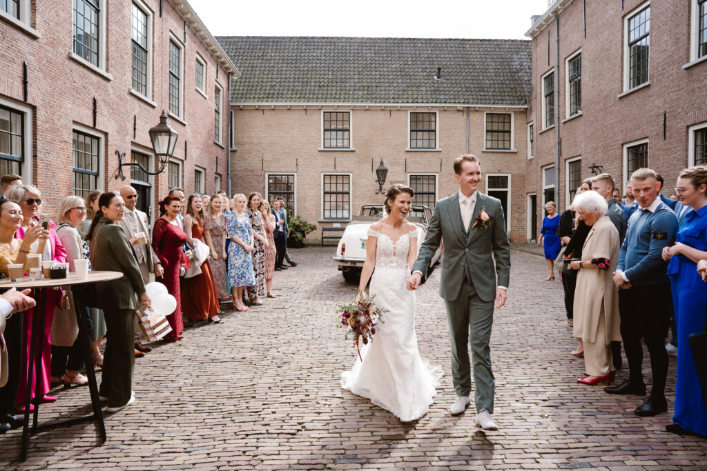 Bruiloft Kasteel Woerden trouwfotograaf Ditta van Gent 